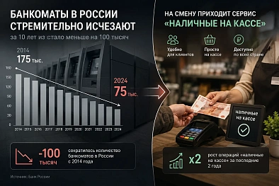 Теперь получить наличные можно в супермаркете, на АЗС или в аптеке. Узнайте, как это работает и чем выгодно для вас